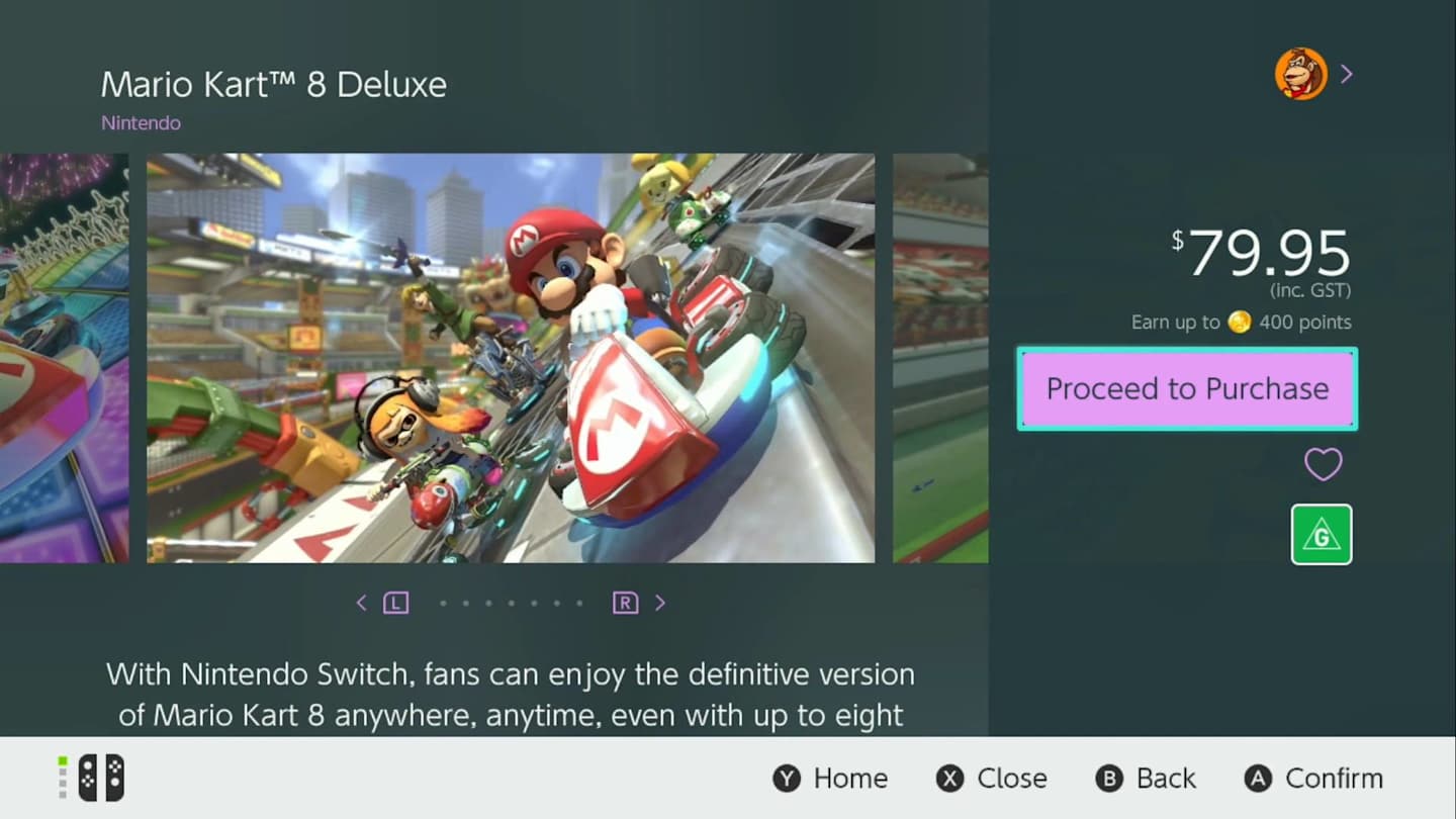 Buying Nintendo Switch Games from Nintendo Nintendo Nintendo